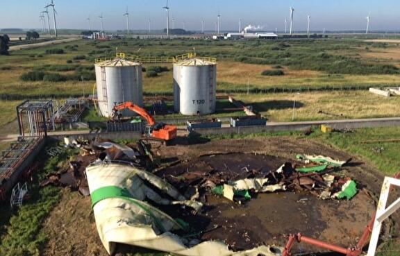 Ontmanteling North Refinery Delfzijl in volle gang
