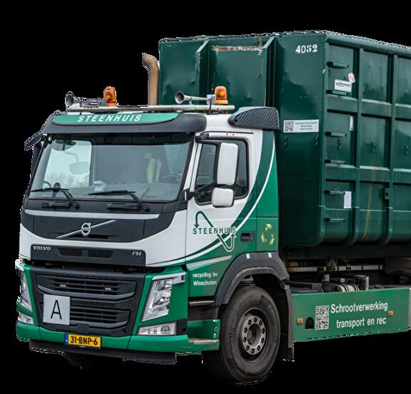 Vrachtwagen Steenhuis Recycling